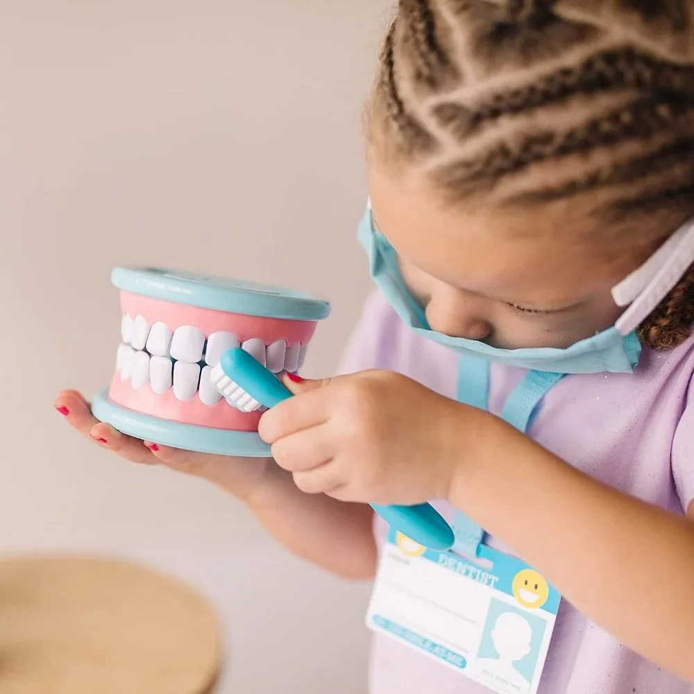 NEW Melissa & Doug Dentist Dental Pretend Play Teeth Set 25-piece
